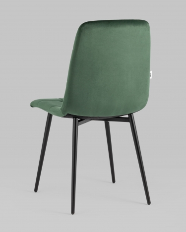 Стул Stool Group Одди велюр Зеленый
