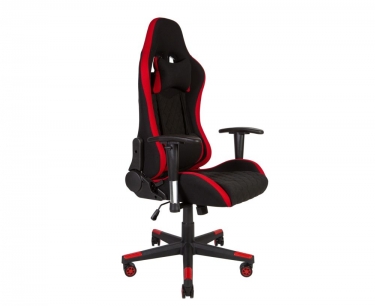 Игровое кресло Норден RF-8106A Fabric Черный/Крансый