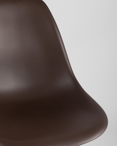 Стул Stool Group Eames DSW 4 шт. Коричневый