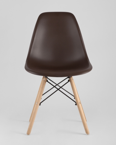 Стул Stool Group Eames DSW 4 шт. Коричневый