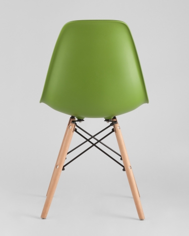 Стул Stool Group Eames DSW 4 шт. Зеленый
