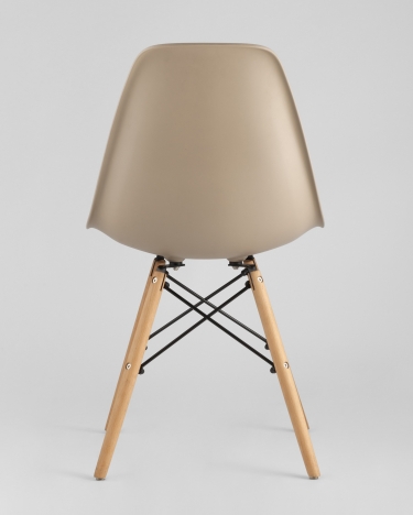 Стул Stool Group Eames DSW 4 шт. Бежевый