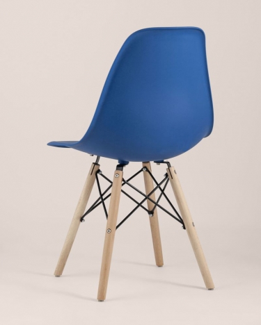 Стул Stool Group Eames DSW 4 шт. Синий
