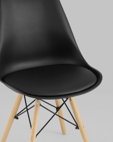 Стул Stool Group Eames Soft Черный