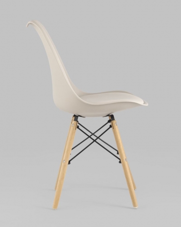Стул Stool Group Eames Soft Бежевый