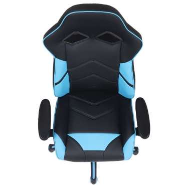 Кресло компьютерное BRABIX BRABIX Storm GM-006 Черное/голубое