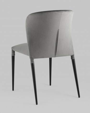 Стул для кухни Stool Group Лори велюр Серый
