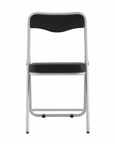 Складной стул Stool Group Джонни silver экокожа Черный