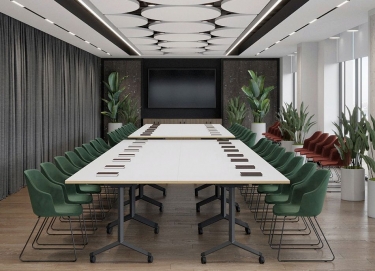 Стол поворотный Profoffice SHIFT white W3DF Белый Дуб Калиф Белый