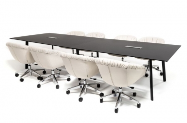 Кресло для посетителя Profoffice ALMA SOFT 5star alum W/M 160 Серое
