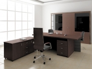 Греденция двухдверная Profoffice POS/SIR 131H100 V3V2 Венге