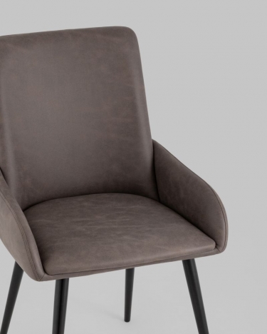 Стул Stool Group Мюнхен искусственная замша Коричневый