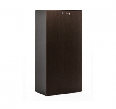 Шкаф для бумаг двухдверный MULTIPLICEO_S High bookcase H.162_2doors Дуб темный