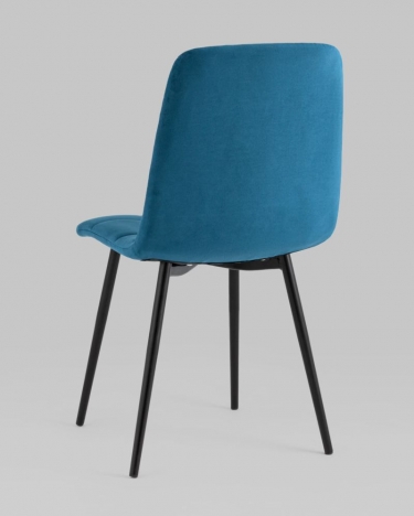 Стул Stool Group Oliver велюр Пыльно-синий