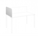 Экран боковой 80 см Profoffice TOUR 100P0193 W3W3/PRK 08n 9003 Белый