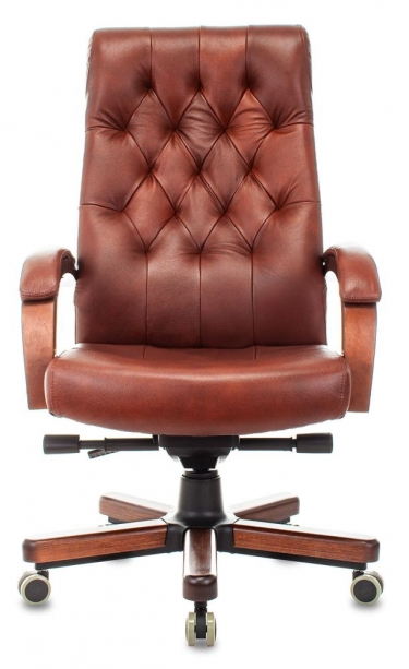 Кресло руководителя Бюрократ Бюрократ T-9928WALNUT/CHOK