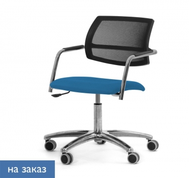 Кресло на крестовине Profoffice Urban Mesh 5starNew Jade9502 Голубой Хром