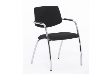 Кресло на 4-х опорах Profoffice Urban 4legs SLW 50 Черный Хром