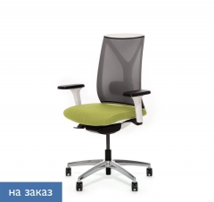 Кресло Profoffice DION W Mesh Gr 870 1DW alum Kiton 08 Зеленый Хром