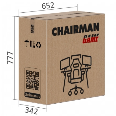 Кресло для геймеров Chairman CHAIRMAN GAME 50 black Серый-синий