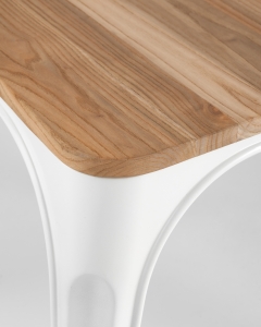 Стул Stool Group TOLIX WOOD Белый