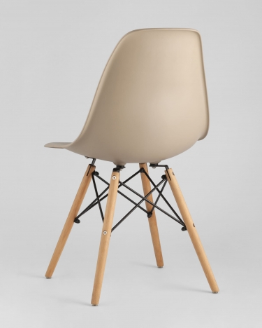 Стул Stool Group DSW x4 Бежевый