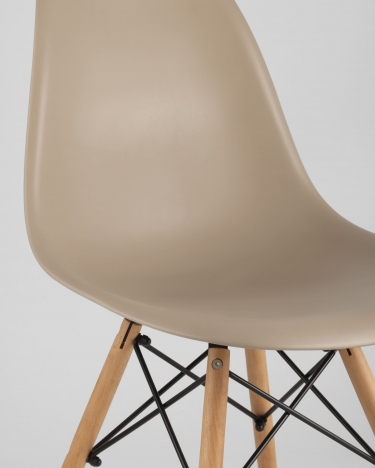 Стул Stool Group DSW x4 Бежевый