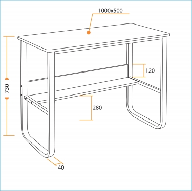 Стол Tetchair WD-03 Light