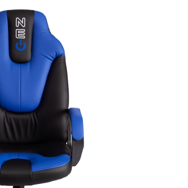 Кресло Tetchair NEO 2 22 экокожа Черный/синий 36-6/36-39