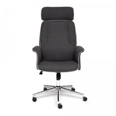 Кресло Tetchair CHARM ткань, серый/серый, F68/C27