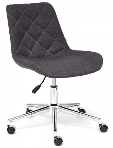 Кресло Tetchair STYLE ткань, серый, F68