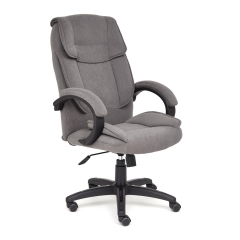 Кресло Tetchair OREON флок, серый, 29