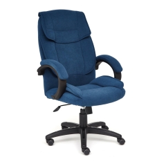 Кресло Tetchair OREON флок, синий, 32