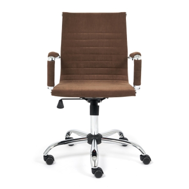 Кресло Tetchair URBAN-LOW флок , коричневый, 6