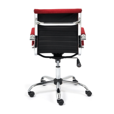 Кресло Tetchair URBAN-LOW флок , бордовый, 10