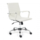 Кресло Tetchair URBAN-LOW кож/зам, белый, 36-01