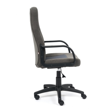 Кресло Tetchair PARMA флок/ткань, серый, 29/TW-12