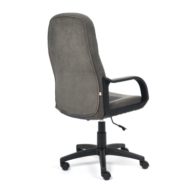 Кресло Tetchair PARMA флок/ткань, серый, 29/TW-12