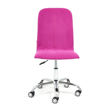Кресло Tetchair RIO флок/кож/зам , фиолетовый/белый, 138/36-01