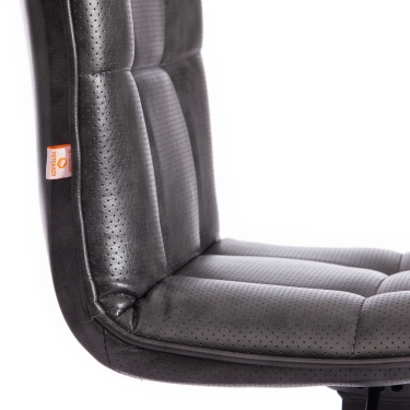 Кресло Tetchair ZERO кож/зам, серый, 2 TONE/06 перф.