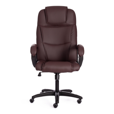 Кресло Tetchair BERGAMO 22 кож/зам, коричневый, 36-36