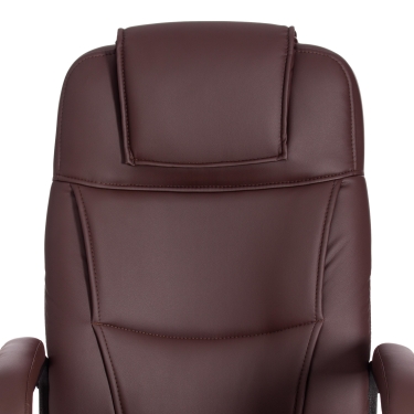 Кресло Tetchair BERGAMO 22 кож/зам, коричневый, 36-36