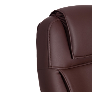 Кресло Tetchair BERGAMO 22 кож/зам, коричневый, 36-36
