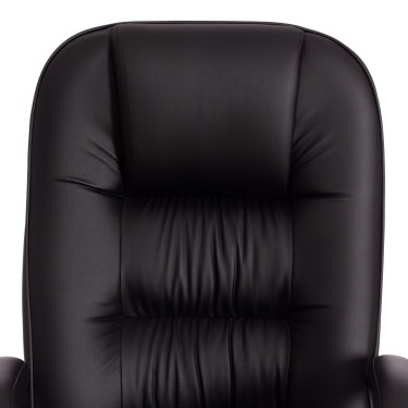 Кресло Tetchair СН9944 22 хром кож/зам, черный, 36-6