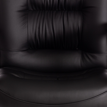 Кресло Tetchair СН9944 22 хром кож/зам, черный, 36-6