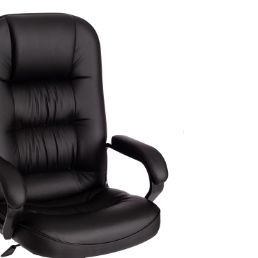 Кресло Tetchair СН9944 22 хром кож/зам, черный, 36-6
