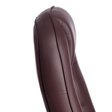 Кресло Tetchair СН9944 22 хром кож/зам, коричневый, 36-36