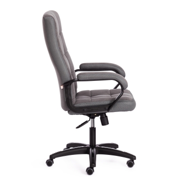 Кресло Tetchair TRENDY 22 флок/ткань, серый, 29/TW-12