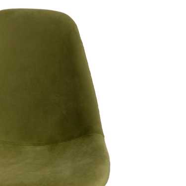 Стул Tetchair CINDY SOFT mod. C1021F1 Зеленый HLR 54/натуральный