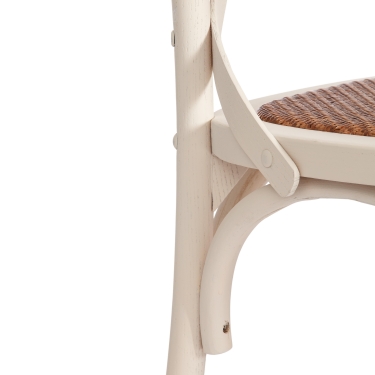Стул Tetchair CROSS mod.CB2001 Белый butter white